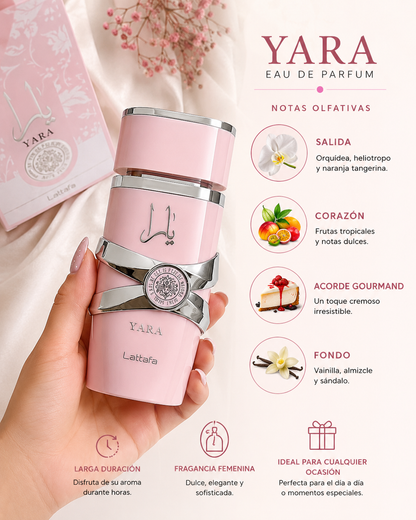 Lattafa Yara | Perfume Árabe para Mujer